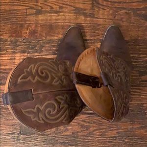 Men’s Justin boots Brown